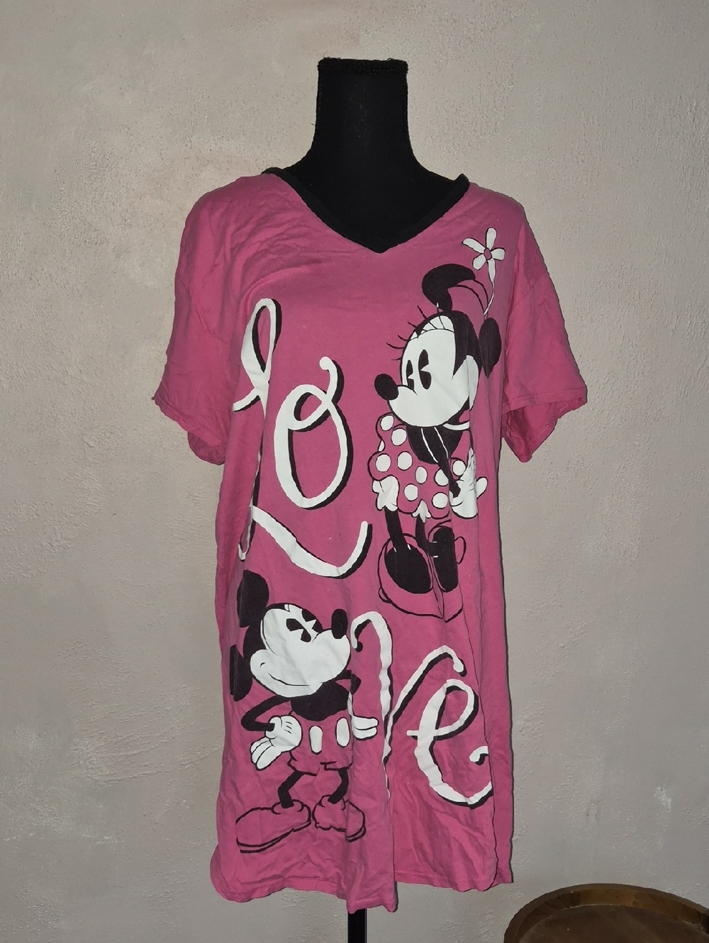 💚🏷Mickey & Minnie Nightgown Tee